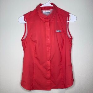 Columbia PFG Tamiami Sleeveless Shirt Size‎ XS